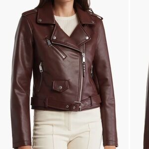 Rebecca Minkoff jacket faux leather size M new with tag